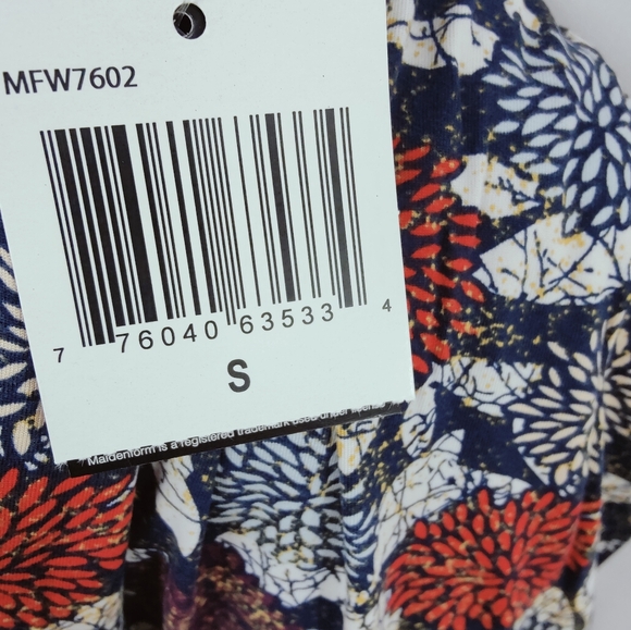 NWT Maidenform Floral Lounge Pajama Pants, Sz S - Picture 9 of 10